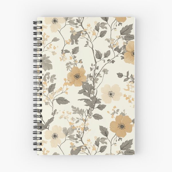 Item preview, Vintage Floral Blooms in Warm Tones designed and sold by Retro-District.