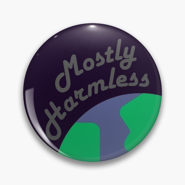 Item preview, Mostly Harmless designed and sold by Stuc - Quality Stickers.