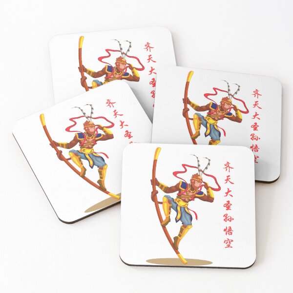 Item preview, Sun Wukong with Golden Staff designed and sold by kaiyanpinpai.