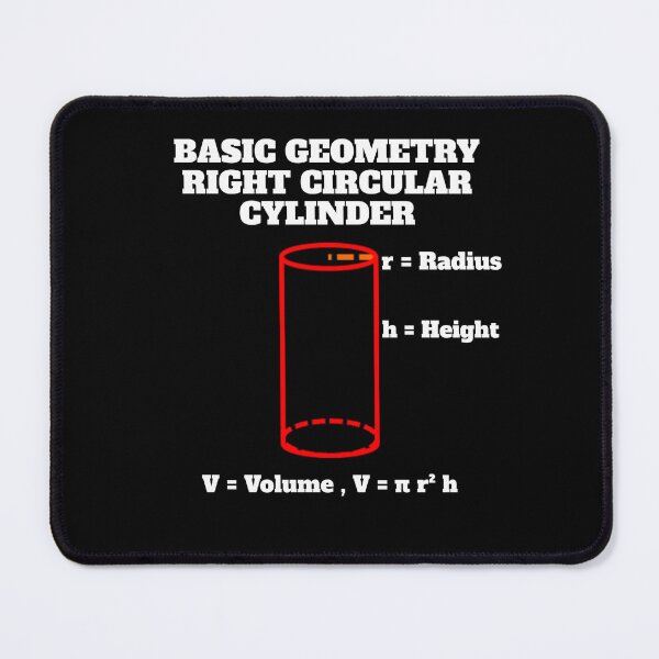 Item preview, Basic Geometry - Right Circular Cylinder designed and sold by signshirtz.