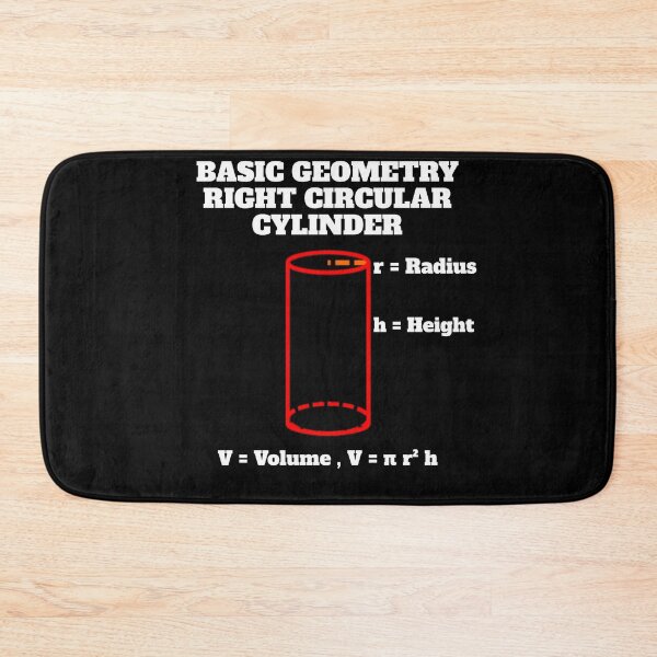 Item preview, Basic Geometry - Right Circular Cylinder designed and sold by signshirtz.