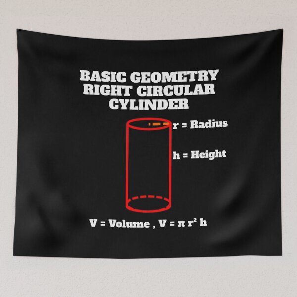 Item preview, Basic Geometry - Right Circular Cylinder designed and sold by signshirtz.