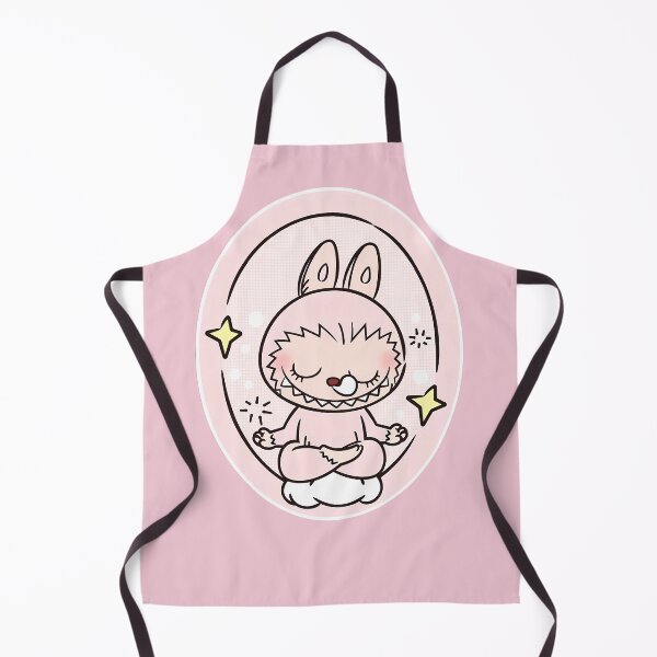Artikelvorschau, Labubu Lazy Yoga Aufkleber und Merch entworfen und verkauft von retrippy.