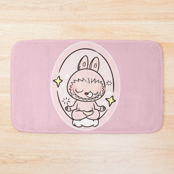 Item preview, Labubu lazy yoga sticker and merch designed and sold by retrippy.