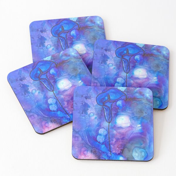 Item preview, Calla Lily in Blue designed and sold by SassitudeWhimsy.