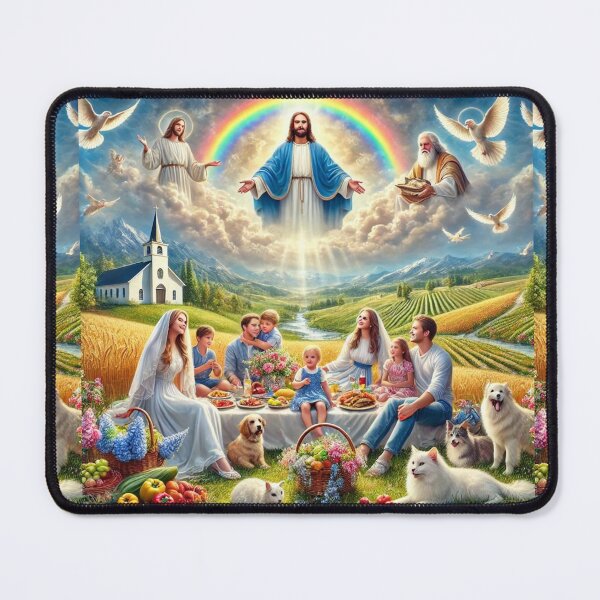 Item preview, Divine Sabbath: Family Picnic Blessed by Heaven designed and sold by Meta2Physical.
