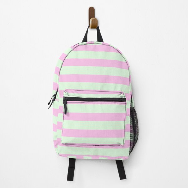 Item preview, Pink and light green color vertical pattern designed and sold by Designfs.