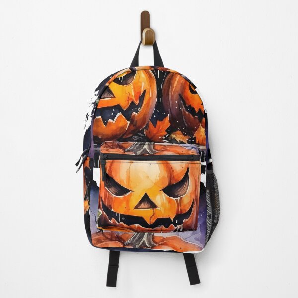 Item preview, Watercolor Spooky Pumpkins, Halloween designed and sold by ArtPixelHaven.