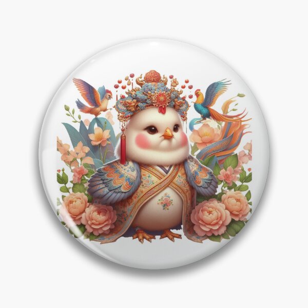 Artikelvorschau, 73 - ChickeM Chicken Chinesische Kaiserin Serie: Chickie Princess entworfen und verkauft von ChickeM.