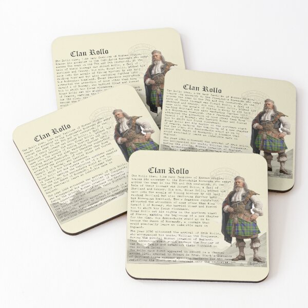 Item preview, Clan Rollo Scottish Clan History  designed and sold by BagTown Clans.