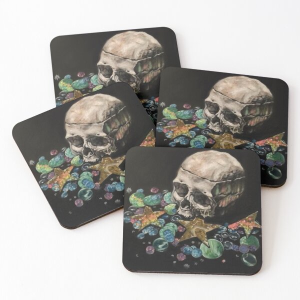 Item preview, Skull with glitter designed and sold by KarinaLuceroart.