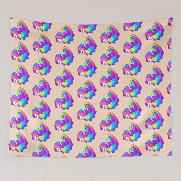 Item preview, Gort the rainbow chameleon designed and sold by StarCat-Studio.