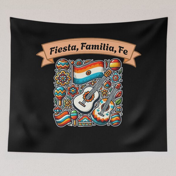Item preview, Fiesta, Familia, Fe- National Hispanic Heritage Month designed and sold by RogarsVault.