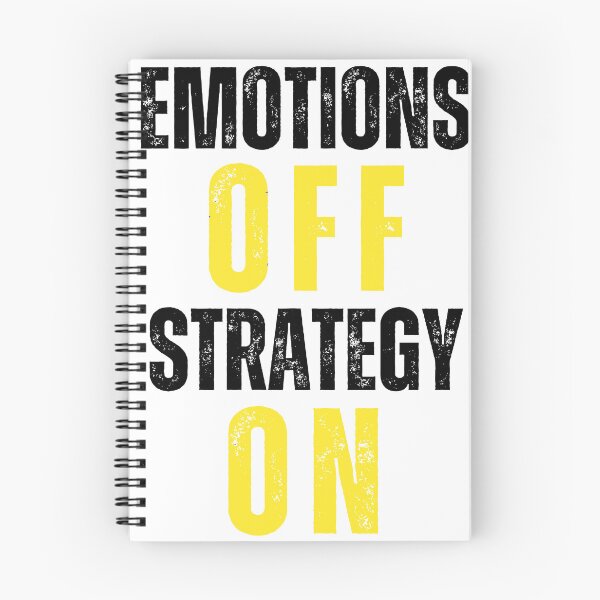 Item preview, Emotions off, strategy on designed and sold by FluxAuraTees.