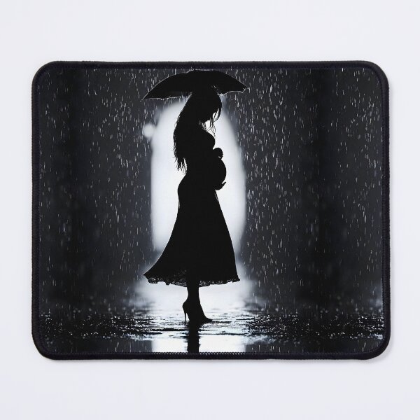 Item preview, Rainfall Serenity: The Strength of Motherhood designed and sold by AI-Only Creations.