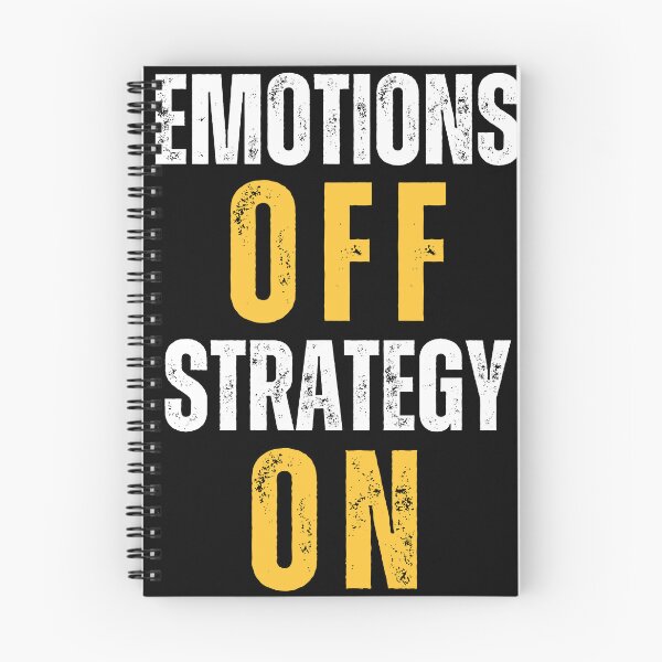Item preview, Emotions off, strategy on designed and sold by FluxAuraTees.