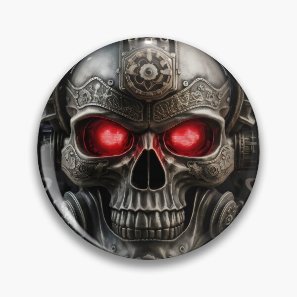 Item preview, Mechanical skull. designed and sold by MyHappyArtShop.