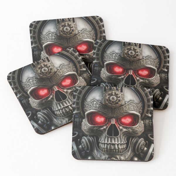 Item preview, Mechanical skull. designed and sold by MyHappyArtShop.