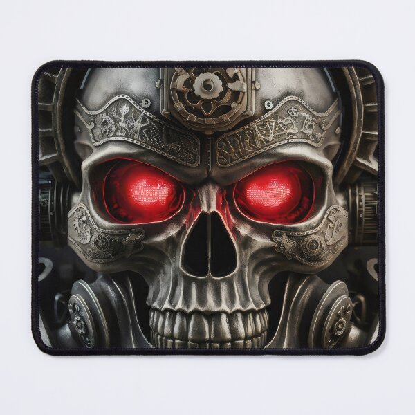 Item preview, Mechanical skull. designed and sold by MyHappyArtShop.