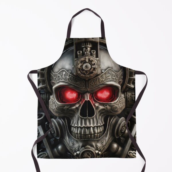 Item preview, Mechanical skull. designed and sold by MyHappyArtShop.