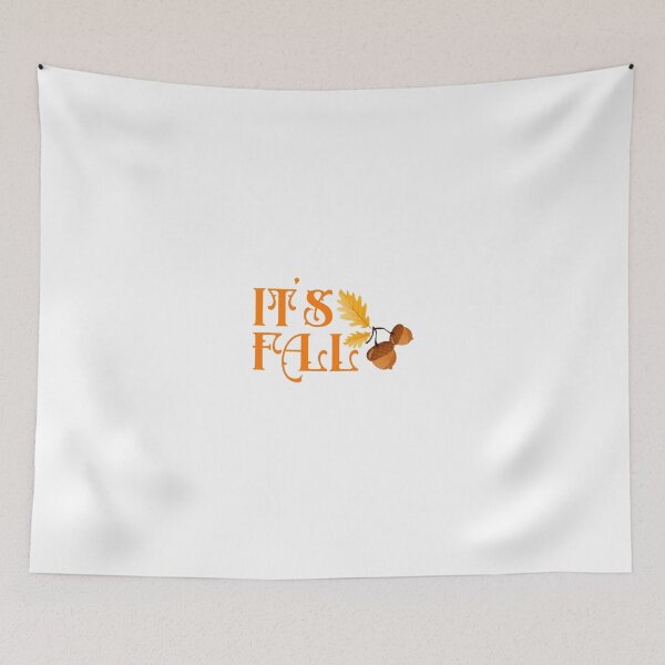 Item preview, "It's Fall" Nut-Themed Autumn Design designed and sold by Mahakamel.