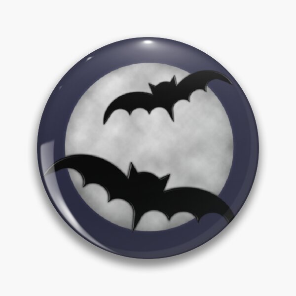 Item preview, Two bats flying against a full moon. designed and sold by claireseyeview.