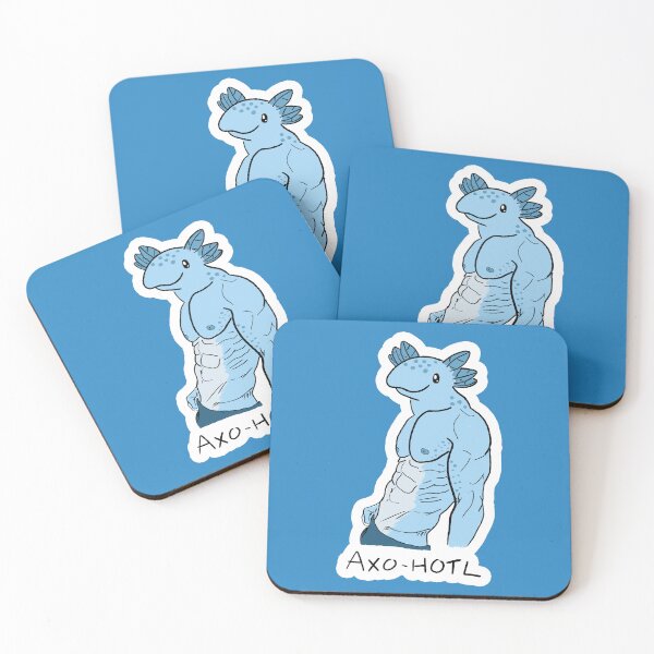 Item preview, AxoHotl - Funny Hot Cartoon Axolotl designed and sold by PKHalford.