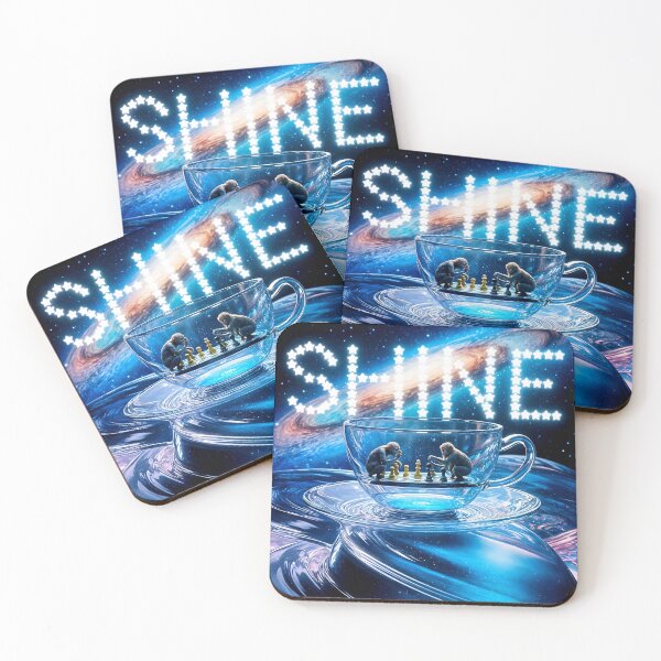 Item preview, Monkeys Chess and Galactic Shine designed and sold by koreatvtea.
