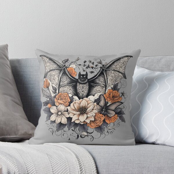 Item preview, Bat among flowers. designed and sold by MagelliShop.