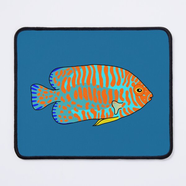 Item preview, Hawaii Potters Angelfish designed and sold by Leapingdoe.