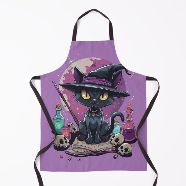 Artikelvorschau, Halloween Gruselige Katzenhexe entworfen und verkauft von Wild-Co.