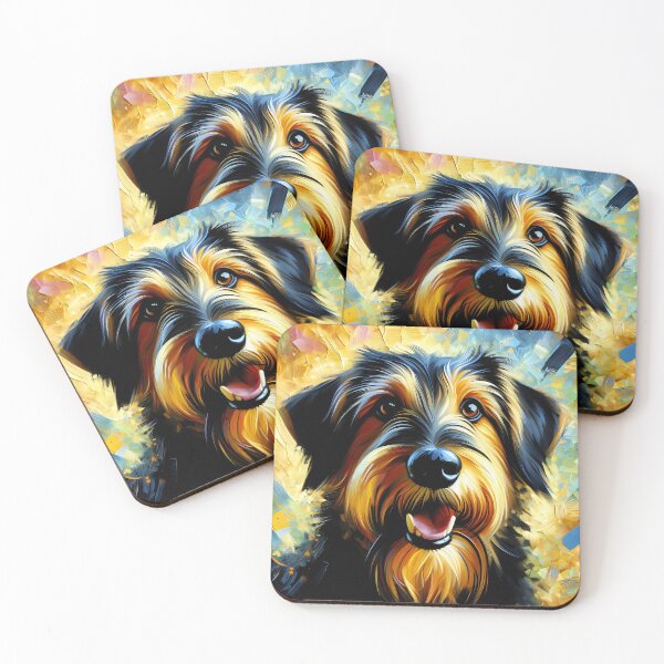 Item preview, Otterhound Dog Acrylic Print Pet Portrait Dog Lovers designed and sold by Puppy Puzzles Plus.