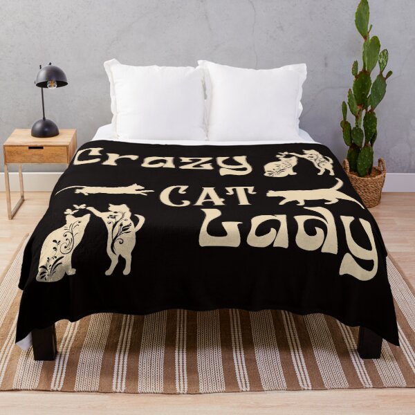 Item preview, Crazy cat lady designed and sold by BritishDelights.