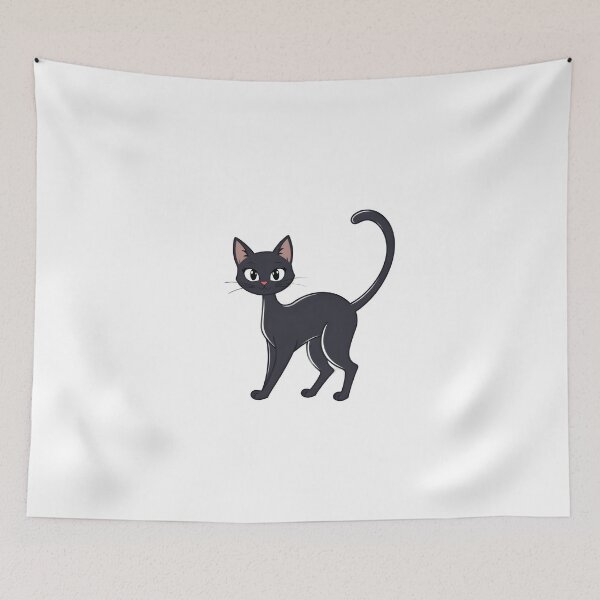 Item preview, The Elegant Black Cat designed and sold by Quirkhive.