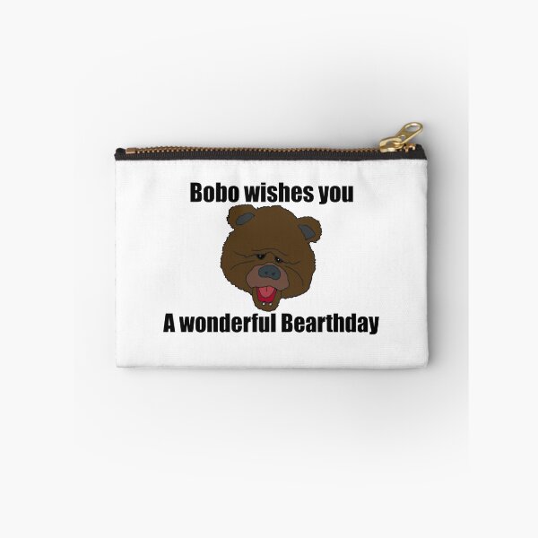Item preview, The Muppets - Bobo wishes you a wonderful bearthday (birthday) designed and sold by Animals-by-JB.