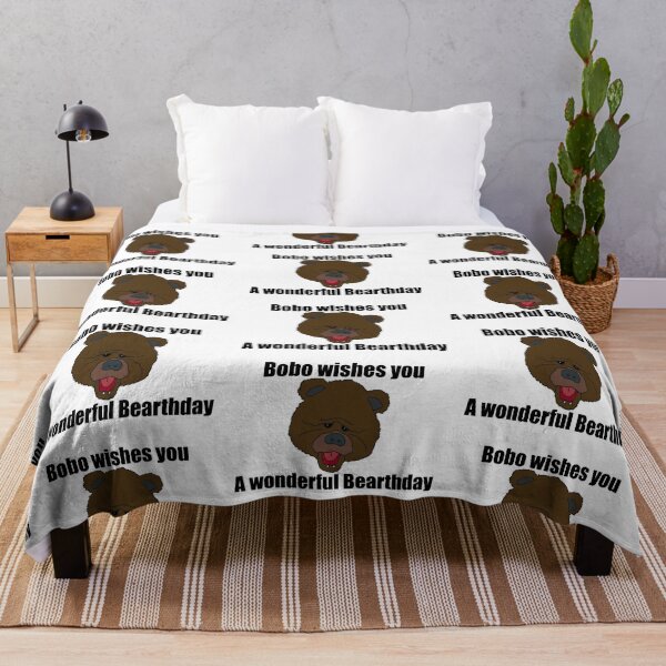 Item preview, The Muppets - Bobo wishes you a wonderful bearthday (birthday) designed and sold by Animals-by-JB.