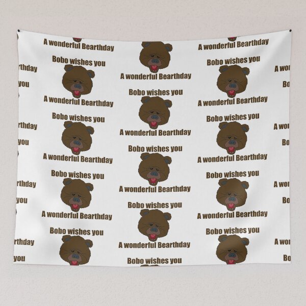 Item preview, The Muppets - Bobo wishes you a wonderful bearthday (birthday) designed and sold by Animals-by-JB.
