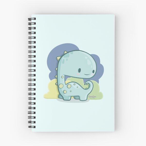 Item preview, Cute Kawaii Dinosaur – Adorable Chibi Dino Illustration designed and sold by DanDavPrints.