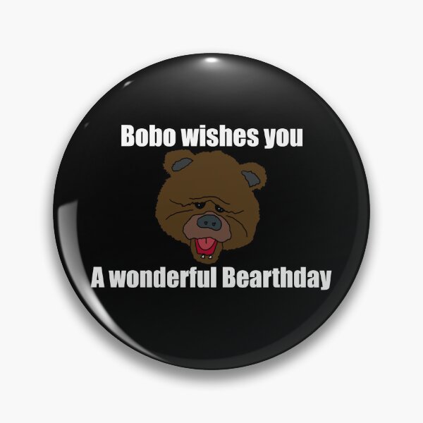 Item preview, The Muppets - Bobo wishes you a wonderful bearthday (birthday) designed and sold by Animals-by-JB.