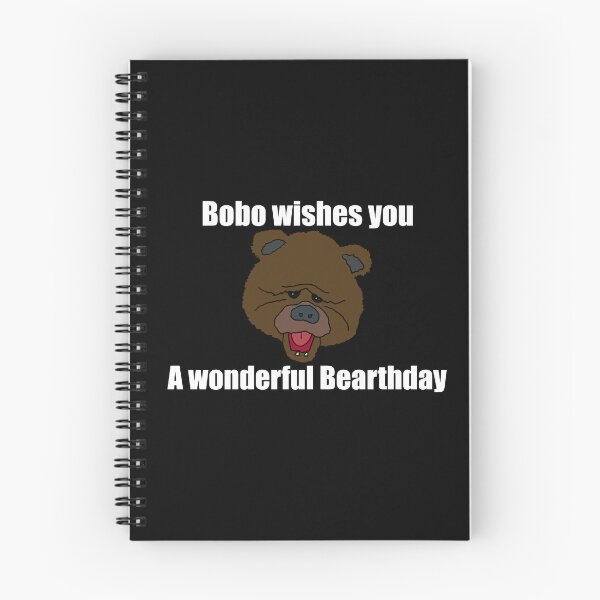 Item preview, The Muppets - Bobo wishes you a wonderful bearthday (birthday) designed and sold by Animals-by-JB.