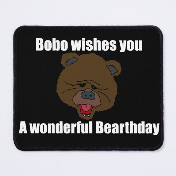 Item preview, The Muppets - Bobo wishes you a wonderful bearthday (birthday) designed and sold by Animals-by-JB.
