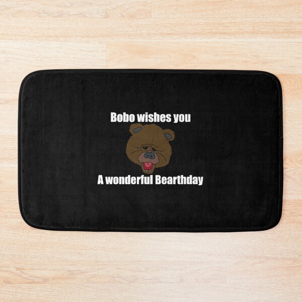 Item preview, The Muppets - Bobo wishes you a wonderful bearthday (birthday) designed and sold by Animals-by-JB.