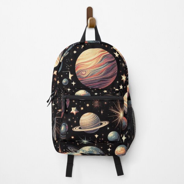 Item preview, Seamless Stars and Planets Pattern designed and sold by ShoPellY.