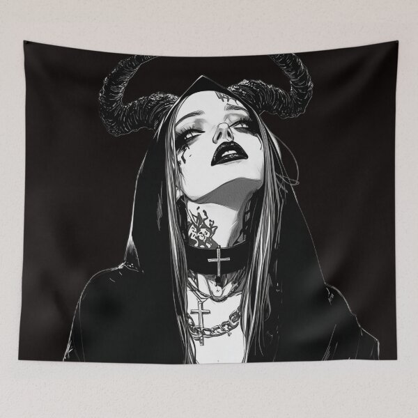Item preview, devil nun designed and sold by CursedbyLilith.