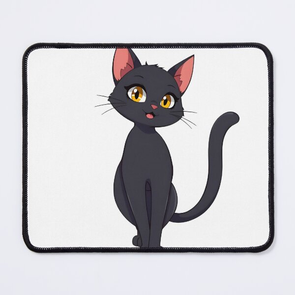 Item preview, The Curious Black Cat designed and sold by Quirkhive.
