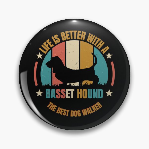 Item preview, Enjoy life with a Basset Hound - the best dog walker designed and sold by KolbaVison.