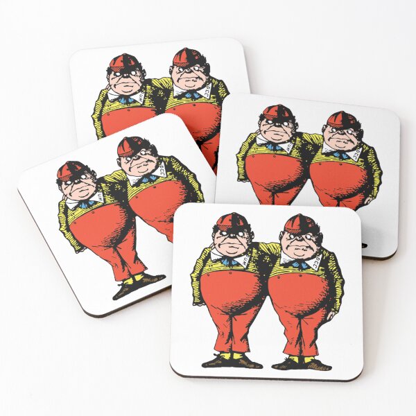 Item preview, Tweedledum and Tweedledee Alice in Wonderland designed and sold by BikeVoucherJr.