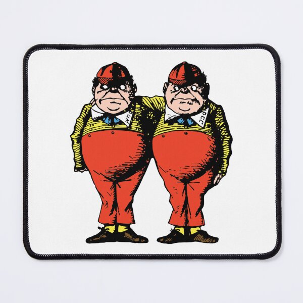 Item preview, Tweedledum and Tweedledee Alice in Wonderland designed and sold by BikeVoucherJr.