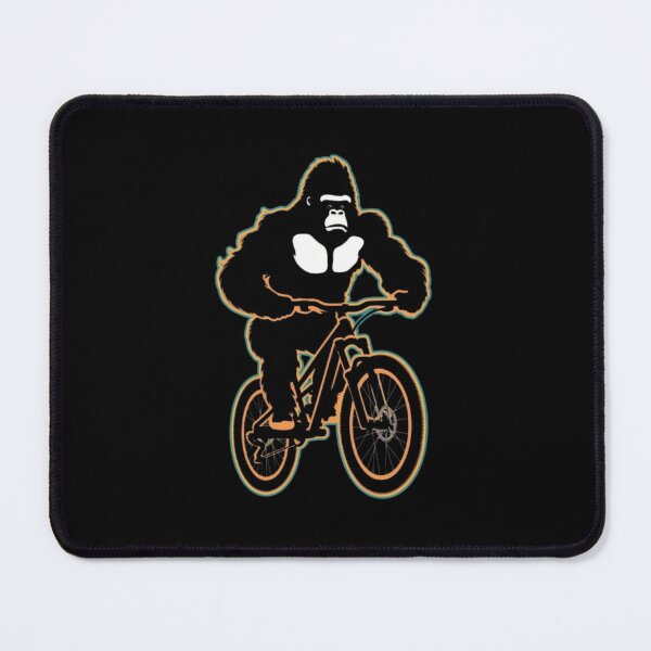 Item preview, mountain-biking gorilla designed and sold by 123ks.