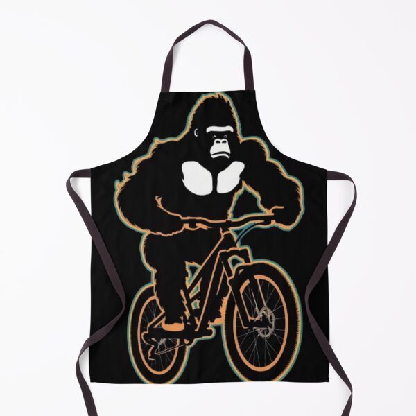 Item preview, mountain-biking gorilla  designed and sold by 123ks.